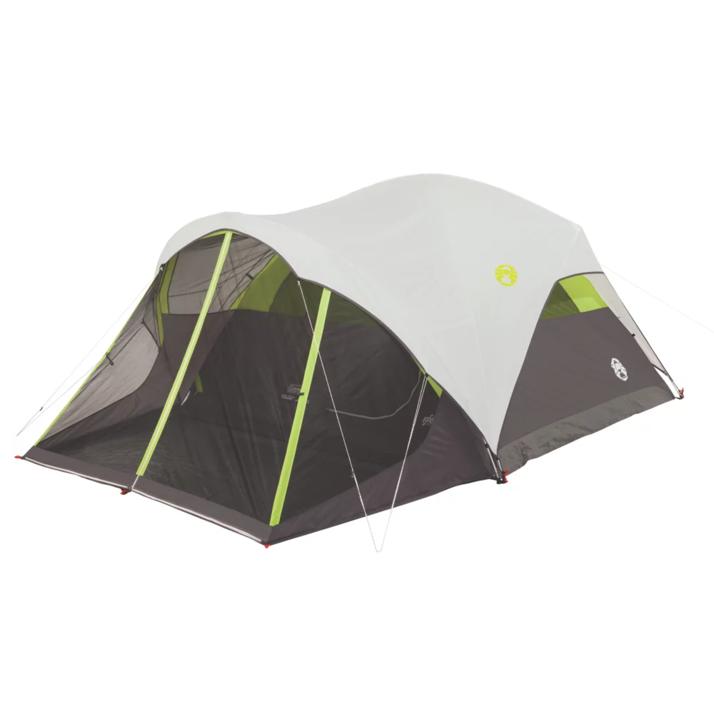 Coleman 6-Person Steel Creek™ Fast Pitch™ Dome Camping Tent With Screen Room, Green 3 Coleman 6-Person Steel Creek™ Fast Pitch™ Dome Camping Tent With Screen Room, Green