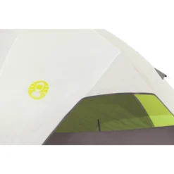 Coleman 6-Person Steel Creek™ Fast Pitch™ Dome Camping Tent With Screen Room, Green 12 Coleman 6-Person Steel Creek™ Fast Pitch™ Dome Camping Tent With Screen Room, Green -Coleman Sales 2000018059 awning
