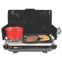 Coleman Tabletop Propane Gas Camping Grill/Stove, 2-Burner -Coleman Sales 2000020929 r 09 ah