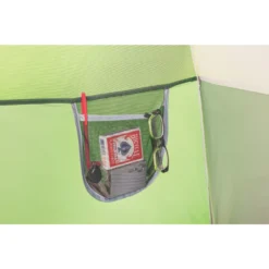 Coleman 6-Person Montana™ Cabin Camping Tent With Extended Awning -Coleman Sales 2000023912 pocket