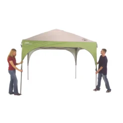 Coleman 10 X 10 Canopy Sun Shelter With Instant Setup -Coleman Sales 2000023970 setup 3