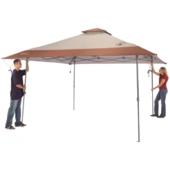 Coleman 13 X 13 Canopy Sun Shelter, Khaki -Coleman Sales 2000023972 Step3