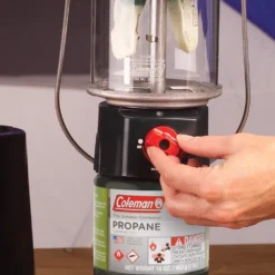 Coleman QuickPack™ Deluxe+ Propane Lantern -Coleman Sales 2000026601NP Light