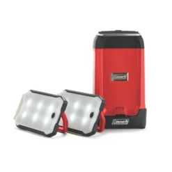 Coleman 2-panel 400 Lumen Lantern -Coleman Sales 2000032683 coleman multi panel expansion 2 panel lantern duo red straight on 6