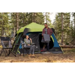 Coleman 10-Person Dark Room Instant Cabin Tent With Rainfly -Coleman Sales 2000032730 DARKROOM 2197