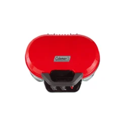 Coleman RoadTrip® 225 Portable Tabletop Propane Grill -Coleman Sales 2000033047 225 Table Top Coleman Red Overhead Grill Closed20copy