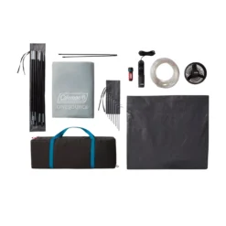 Coleman OneSource™ Rechargeable 6-Person Camping Dome Tent With Airflow System & LED Lighting -Coleman Sales 2000035458 2000035457 TENT DOME ONESOURCE Shot80