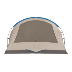 Coleman 4-Person Cabin Tent With Enclosed Weatherproof Screened Porch, Evergreen -Coleman Sales 2000035608 Coleman 2020 US FlyOff StraightOn Back WindowClosed RET 1