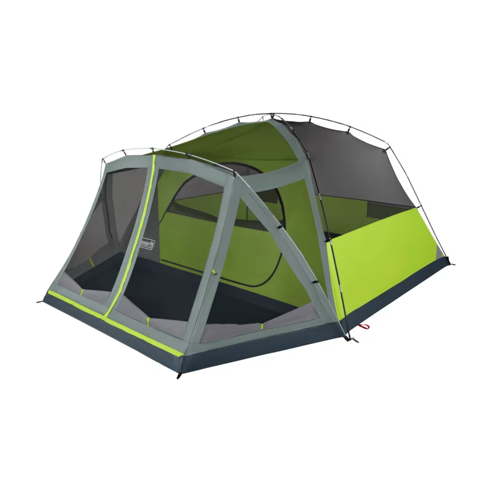 Coleman Skydome™ 8-Person Camping Tent With Screen Room, Rock Grey 9 Coleman Skydome™ 8-Person Camping Tent With Screen Room, Rock Grey - Image 7