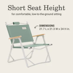 Coleman Living Collection Flat-Fold Chair -Coleman Sales 2149983 LivingCollection Flat FoldChair ATF4