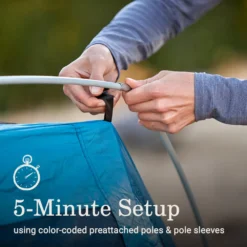 Coleman Skydome™ 6-Person Screen Room Camping Tent With Dark Room™ Technology -Coleman Sales 2155647 ATF3