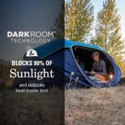 Coleman 4-Person Camp Burst™ Pop-Up Tent With Dark Room™ Technology -Coleman Sales 2155649 ATF3