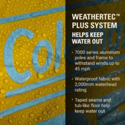 Coleman PEAK1™ 6-Person Dome Tent​ -Coleman Sales 2155771 ATF2