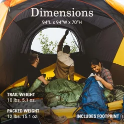 Coleman PEAK1™ 4-Person Dome Tent​ -Coleman Sales 2155774 ATF6
