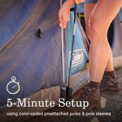 Coleman Skydome™ XL 10-Person Camping Tent With Dark Room™ Technology -Coleman Sales 2155783 ATF3