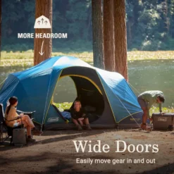 Coleman Skydome™ XL 10-Person Camping Tent With Dark Room™ Technology -Coleman Sales 2155783 ATF5