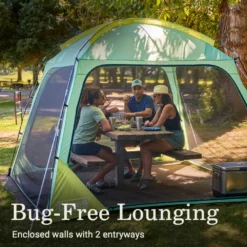 Coleman Skyshade™ 10 X 10 Screen Dome Canopy 9 Coleman Skyshade™ 10 X 10 Screen Dome Canopy -Coleman Sales 2156413 ShelterSkyshadeScreendome10x10 Moss ATF2