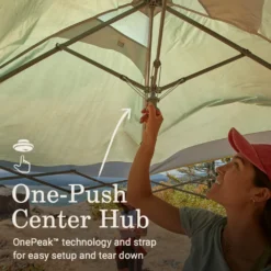 Coleman OASIS™ 10 X 10 Canopy With Sun Wall -Coleman Sales 2156418 OasisLite10x10CanopySunWallMoss ATF2