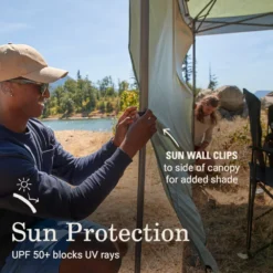 Coleman OASIS™ 10 X 10 Canopy With Sun Wall -Coleman Sales 2156418 OasisLite10x10CanopySunWallMoss ATF5