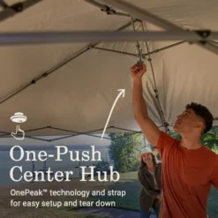 Coleman OASIS™ Lite 10 X 10 Canopy -Coleman Sales 2156429 OasisLite10x10CanopyBlack ATF2