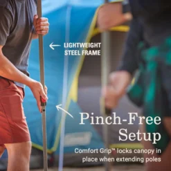 Coleman OASIS™ Lite 7 X 7 Canopy -Coleman Sales 2157497 OasisLite7x7CanopyRed ATF3