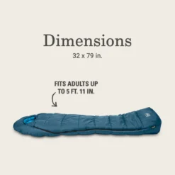 Coleman Tidelands™ 30° Mummy Sleeping Bag -Coleman Sales 2158164 ATF5