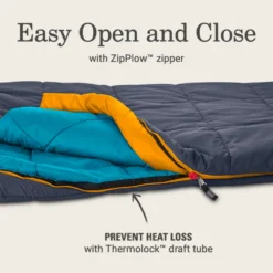 Coleman Big Bay™ 20° Big & Tall Contour Sleeping Bag -Coleman Sales 2158165 ATF5