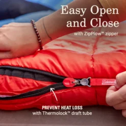 Coleman Tidelands™ 40° Mummy Sleeping Bag -Coleman Sales 2158201 ATF4