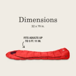 Coleman Tidelands™ 40° Mummy Sleeping Bag -Coleman Sales 2158201 ATF5