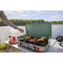 Coleman Cascade™ Stove Grill & Griddle Accessory -Coleman Sales Cascade 3in1 Stove PPN HickoryMoss 2157356 Var2 0002 1