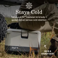 Coleman® Pro 17-Quart Hard Cooler 11 Coleman® Pro 17-Quart Hard Cooler -Coleman Sales ColemanPro 17QT HardCooler ATF3