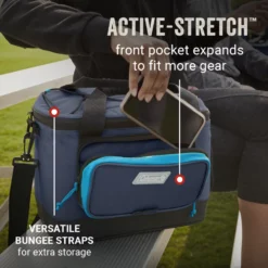 Coleman XPAND™ 16-Can Soft Cooler -Coleman Sales Coleman 2000037611 XPAND SoftCooler 16Can BlueNights ATF2