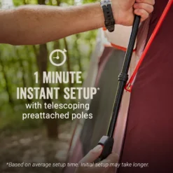 Coleman Skylodge™ 6-Person Instant Camping Tent, Blackberry -Coleman Sales Coleman 2000038277 Skylodge Instant 4P ATF2 1