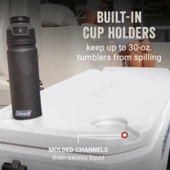 Coleman 316 Series™ 100-Quart Marine Wheeled Cooler -Coleman Sales Coleman 316 Series 100QT Marine ATF5