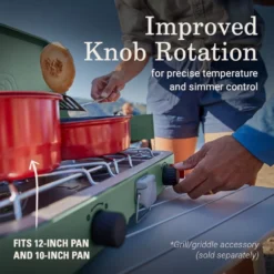 Coleman Cascade™ 222 2-Burner Camping Stove -Coleman Sales Coleman Cascade 222 2BurnerCampingStove ATF4