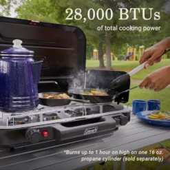 Coleman Classic 3-Burner Camping Stove -Coleman Sales Coleman Classic 3BurnerCampingStove ATF7