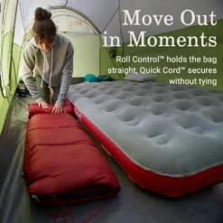 Coleman Flatlands™ 30°F Sleeping Bag -Coleman Sales Coleman Flatlands SleepingBags 30F Mahogany ATF4