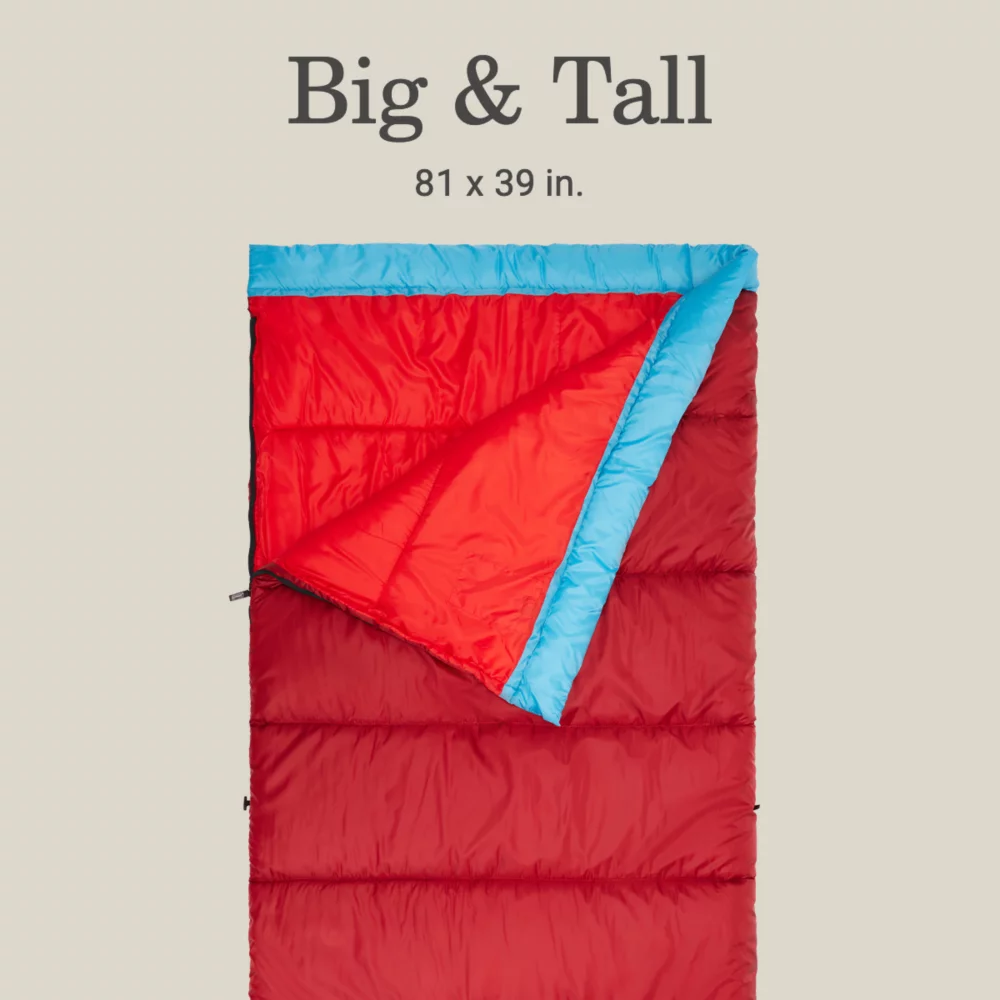 Coleman Flatlands™ 45°F Big & Tall Sleeping Bag 4 Coleman Flatlands™ 45°F Big & Tall Sleeping Bag - Image 2