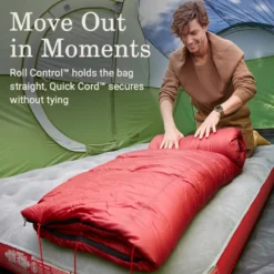 Coleman Flatlands™ 45°F Big & Tall Sleeping Bag 12 Coleman Flatlands™ 45°F Big & Tall Sleeping Bag -Coleman Sales Coleman Flatlands SleepingBags 45F Red BT ATF5