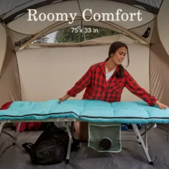 Coleman Flatlands™ 50°F Sleeping Bag 12 Coleman Flatlands™ 50°F Sleeping Bag -Coleman Sales Coleman Flatlands SleepingBags 50F BlueHydrangea ATF5