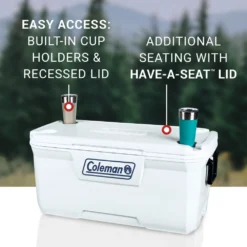 Coleman 316 Series™ 120-Quart Marine Hard Cooler 12 Coleman 316 Series™ 120-Quart Marine Hard Cooler -Coleman Sales Coleman MtLoganATF 3000006137 05 1