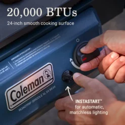 Coleman RoadTrip™ Griddle XL -Coleman Sales Coleman RoadtripGriddle 24Slate ATF4