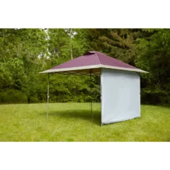 Coleman OASIS™ 10 X 10 Canopy Sun Wall Accessory -Coleman Sales Coleman SHADEWALL WHITE 10X10 ACCESSORY 2158288 OASIS20EXTERIOR 0004