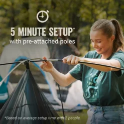 Coleman Skydome™ 8-Person Camping Tent XL, Blue Nights 12 Coleman Skydome™ 8-Person Camping Tent XL, Blue Nights -Coleman Sales Coleman Skydome XL 8P BlueNights ATF2 1