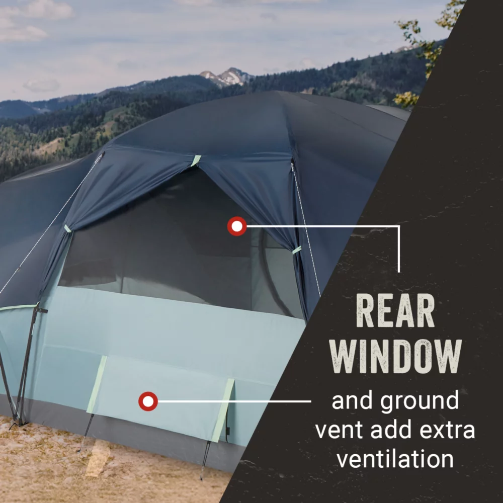 Coleman Skydome™ 8-Person Camping Tent XL, Blue Nights 7 Coleman Skydome™ 8-Person Camping Tent XL, Blue Nights - Image 5
