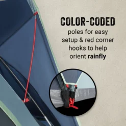 Coleman Skydome™ 12-Person Camping Tent XL, Blue Nights -Coleman Sales Coleman Skydome XL 8P BlueNights ATF6