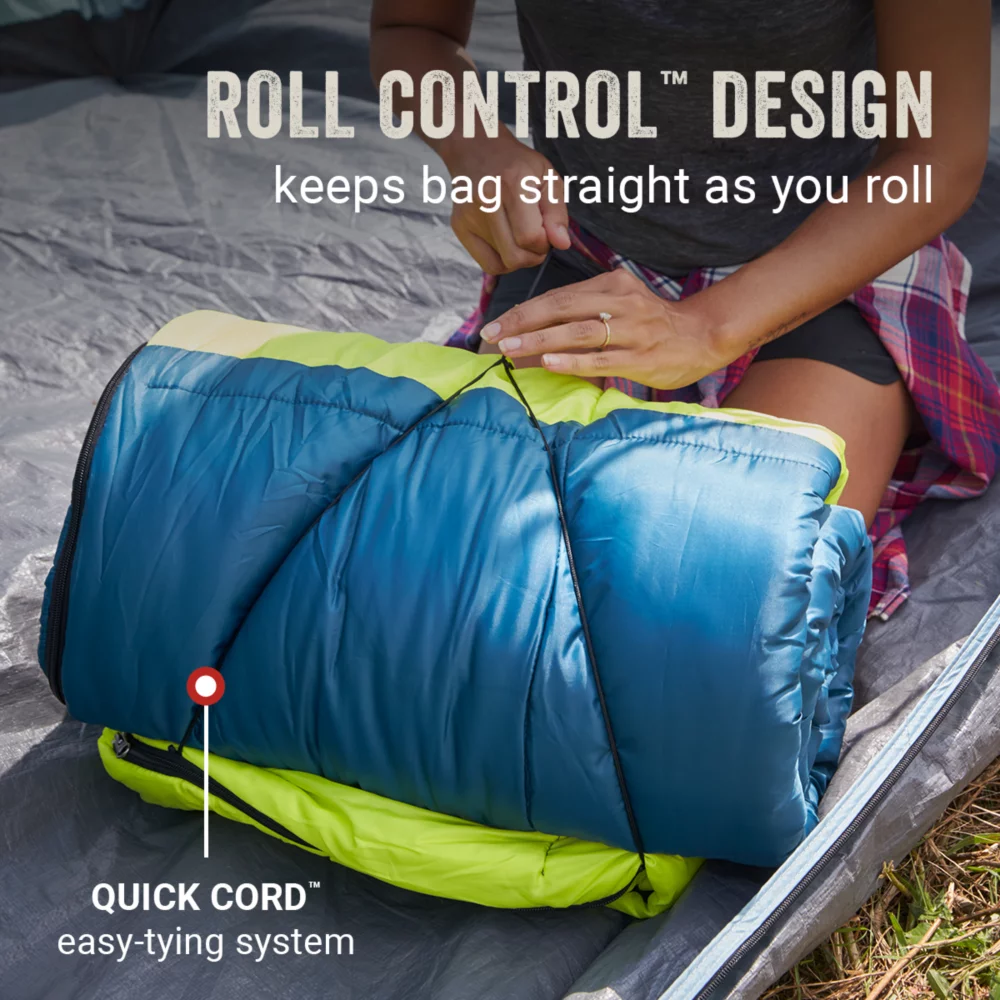 Coleman Kompact™ 40°F Big & Tall Contour Sleeping Bag 8 Coleman Kompact™ 40°F Big & Tall Contour Sleeping Bag - Image 6