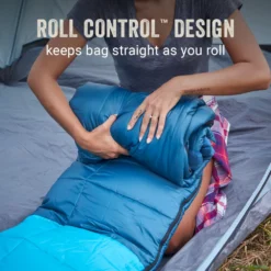 Coleman Kompact™ 20°F Rectangle Sleeping Bag -Coleman Sales Coleman SleepingBagRectangle 20D Caribbean ATF5