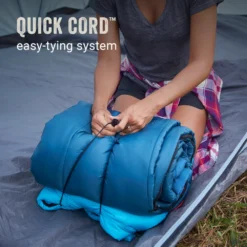 Coleman Kompact™ 20°F Rectangle Sleeping Bag -Coleman Sales Coleman SleepingBagRectangle 20D Caribbean ATF6