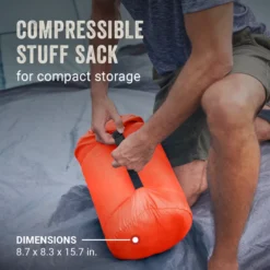 Coleman Kompact™ 40°F Rectangle Sleeping Bag -Coleman Sales Coleman SleepingBagRectangle 40D TigerLily ATF3